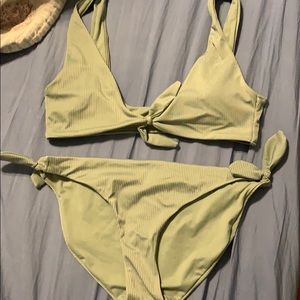 Olive bathing suit